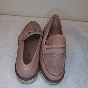 Journee Collection Blush Textured Loafers